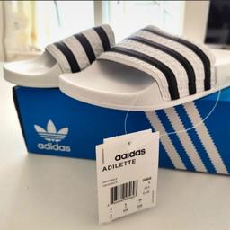 Brand new Adidas slides with box

Size 5