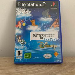 Ich verkaufe das PlayStation 2 Spiel SingStar Best of Disney.
Das Spiel ist voll funktionsfähig, kaum Kratzer, und mit Beschreibung.