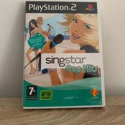Ich verkaufe das PlayStation 2 Spiel SingStar Pop Hits.
Das Spiel ist voll funktionsfähig, keine Kratzer, und mit Beschreibung.