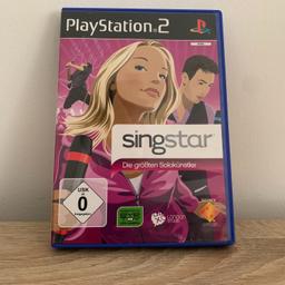Ich verkaufe das PlayStation 2 Spiel SingStar Die größten Solokünstler.
Das Spiel ist voll funktionsfähig, kaum Kratzern, und mit Beschreibung.