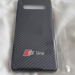 S line carbon fiber pattern Samsung Galaxy S10 case