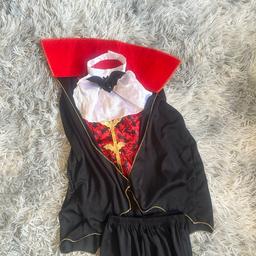 Vampire costume 
Age 3-4 years 
Age 7-8 years 

£3 each 
Worn items 
Collection only