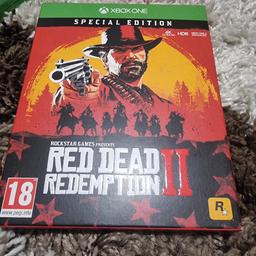 red dead redemption 2 special edition xbox one like new