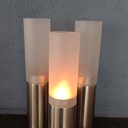 moderne, hochwertige Kerzenständer
Marke: blomus
Preis plus 5.- Euro Versand