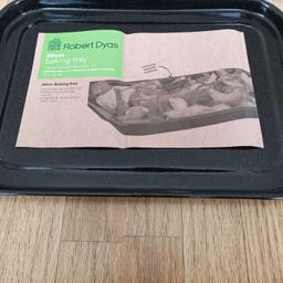 BRAND NEW 2 x HIGH QUALITY VITREOUS ENAMEL LARGE BAKING TRAYS 40cm x 30cm

PRICE IS FOR BOTH TOGETHER

CASH ON COLLECTION FROM LEICESTER