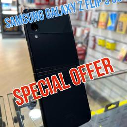 Samsung Galaxy Z FLIP3 5G
128GB BLACK
Mint Condition
Unlock ready to use on any network
Comes with charging cable
With Warranty 

PHONE CARE UK LTD
12A SWAN BANK CONGLETON
CW12 1AH
01260 409 364
07738 888 818