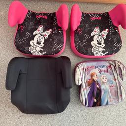 Kindersitzerhöhung Auto Sitzerhöhung Kinder Kindersitz Disney Minnie Mouse Frozen Eiskönigin
pro Stück: 10€