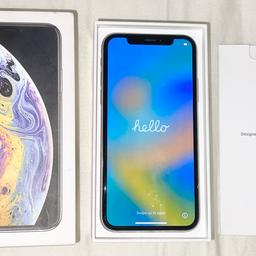 Apple iPhone XS - 256GB - (Unlocked) - White

Condition is used and applies with scratches, marks, scuffs, dings and dents. Rear has cracks as shown in advert photos however the front screen was changed on 09/02/2024, hence also Face ID does not sensor.

Both front and rear cameras work as normal, battery health is 77% as shown in advert photos, this is its original Apple battery never removed.

There is also one screw missing from the outer screen closure but not a major.

All works perfectly fine as it should and can be easily repaired the rear glass.

The device will come with its original box as shown and reset and iCloud will be removed ready for new user.

No accessories included.

Sold as seen with no warranty or guarantee given and no returns accepted.