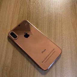 iPhone X - 256GB - Unlocked - Rose Gold Diamond Clusters

Luxury iPhone. 

Ideal for mother’s day gift. 

Sim free any network 

Face ID ✔️

Battery Health 100% 🔋