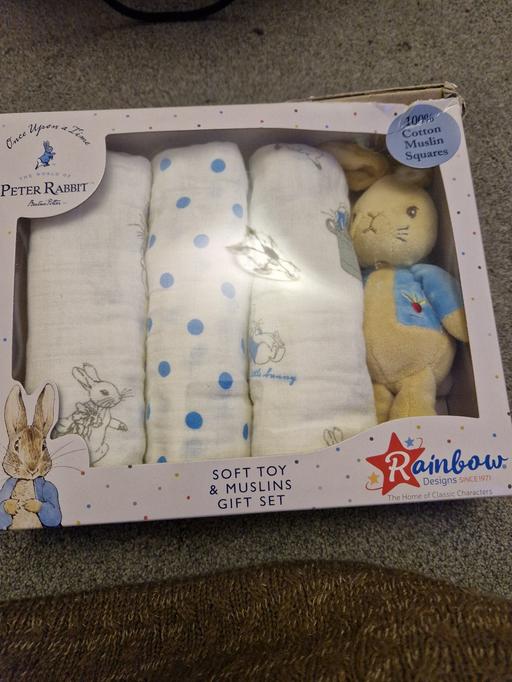 Buy & Sell Lancashire Blackburn with Darwen - Photos for Peter Rabbit Soft Toy & Muslin Set