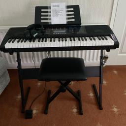 Rockstar RJ-761 keyboard
Excellent condition,hardly used
All accessories included