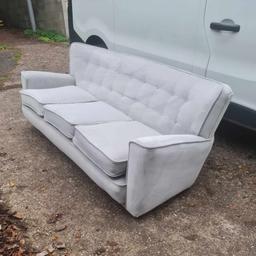 3 seater sofa Grey 
in good clean condition 
Pick up or delivery available for petrol cost Thank you 😊 Cash only please Manchester