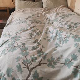 This bed has been used. The head board is a bit worn out as shown in the picture. It has storage drawers which don't shut all the way (see picture). Some spring issues with the mattress however it still can be used to sleep on. Collection only