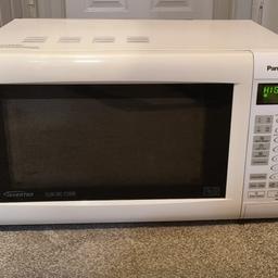 Panasonic 900W Inverter Slimline Combi Microwave Oven F0027BH20BP

Perfect working condition clean ready to use
Cost around £200 High end microwave loads of features
Now have built in microwave in new kitchen
