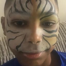 Face painter available for children's parties and events.

Please inbox me with your requests and I'll do my best to assist you .

Based in Wolverhampton but willing to travel considering distance , thanks

Also glitter tattoos are available for an additional cost.

Min booking 2 hours unless otherwise stated