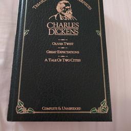 Beautiful 1981 leather bound Charles Dickens book