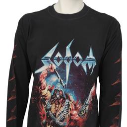 🧨🪖🧨Vintage 1999 SODOM "Code Red" Rare Thrash Metal Longsleeve Shirt
🧨🪖🧨Size XL (56×74cm ~ 22"×29.1")
🧨🪖🧨Good Condition Gently Used
🧨🪖🧨Tag: Sonar
🧨🪖🧨Open to Offers
🧨🪖🧨Dm for more info