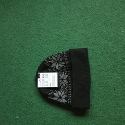 anthrazitfarbene Mütze mit grauem Muster, Größe M

Versandkosten 2,30 €