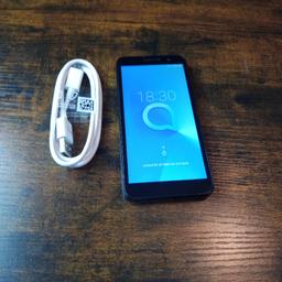 Alcatel 1 in good condition. Clean all round and works as new. Reset to factory settings. comes with a brand new charging cable. Access all forms of social media, Facebook, Instagram, Snapchat, Tiktok etc. Quick Sale.
