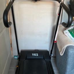 YKS fold up treadmill. Vgc hardly used. Black in colour, buyer collects.