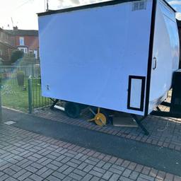 This offering consists of a fully equipped mobile catering unit with additional essential equipment including a fridge freezer, gas griddle, two-burner Ninja air fryer, and a gas hot water urn. Relevant tests (PAT) have been conducted and the key information can be verified from the checklist attached in the pictures.

The mobile unit is based at a prime location on the edge lane of a busy shopping park (L13). It can be easily connected to the electricity supply provided on-site. Note that negotiations regarding the price are not acceptable, and any offers will likely be disregarded.

The complete setup offers potential buyers a chance to participate in up to 52 festivals a year, provided that they possess a personal licence badge from the Liverpool City Council, which allows alcohol sales.

The mobile unit's features include a clean and spacious interior, exterior signboard space for business branding and menu display, a secure entrance with a lockable door and access steps, a sturdy