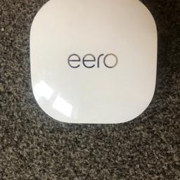Amazon eero Pro 6 mesh Wi-Fi 6 router system | built-in Zigbee smart home hub | 1-pack | coverage up to 190 sq.m
