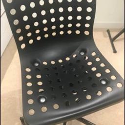 2 X IKEA SPORREN black desk chair like new no damage