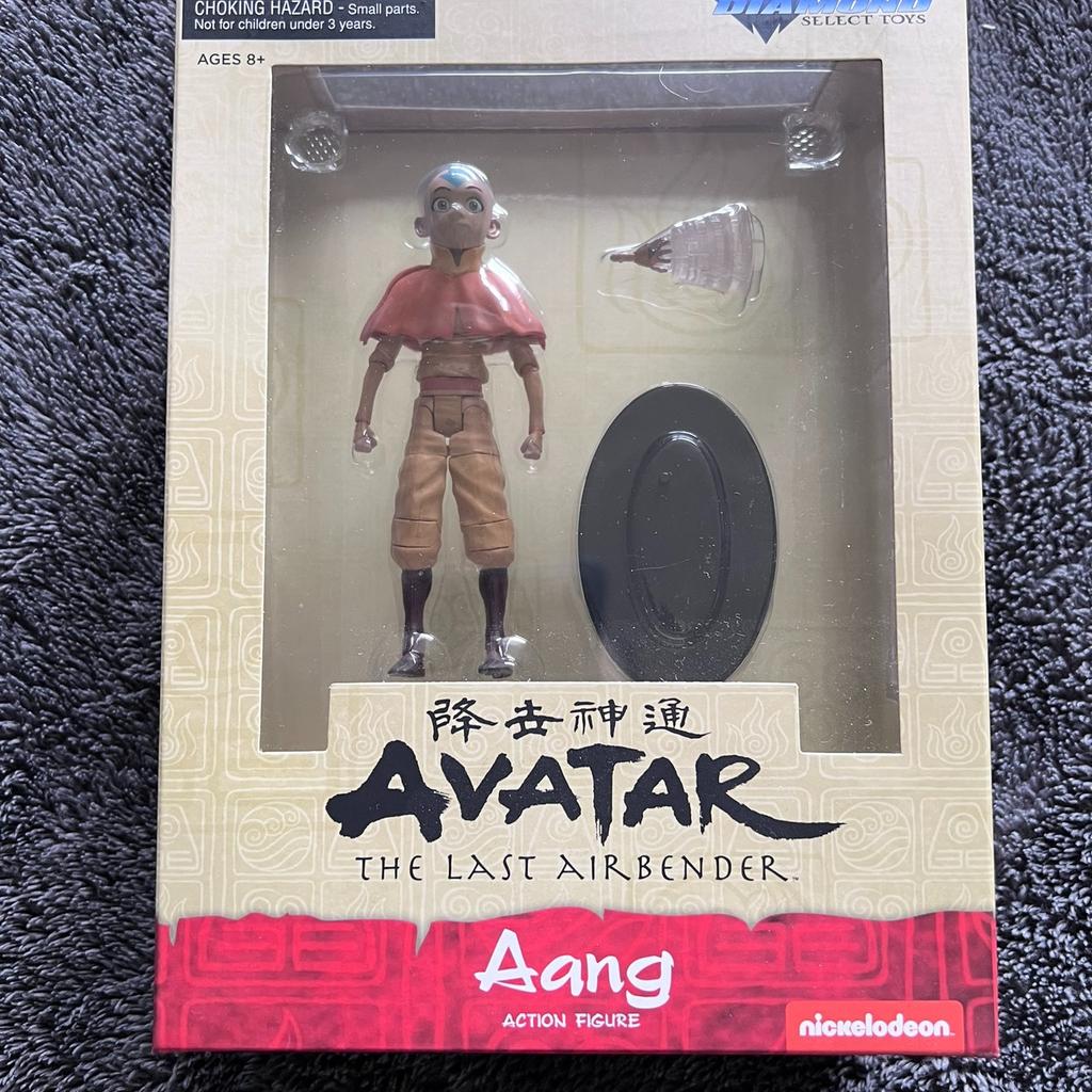 Highly detailed Diamond Select collectors action figure featuring Aang from Avatar the Last Airbender, complete with accessories.

Brand New in Box

CASH ON COLLECTION ONLY