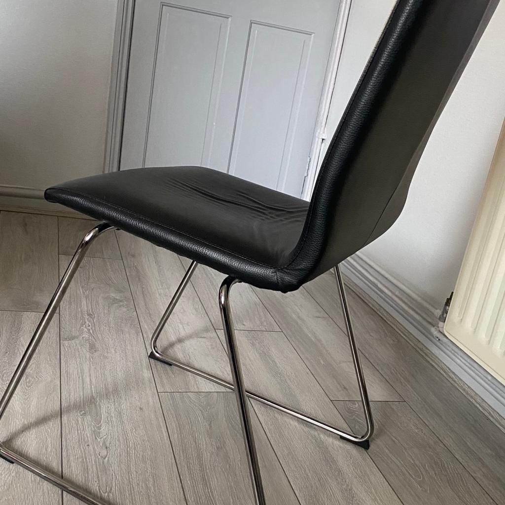 IKEA 6 x dining chairs worth £450, good condition used for about a year, please see pictures.