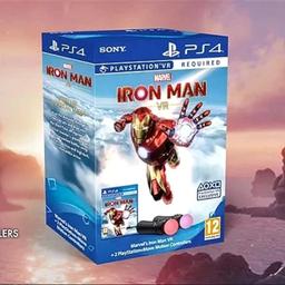BNIB: Iron Man VR Bundle - Limited Edition - Multi-Language Cover (pics incoming)

Included: 1 Game & 2 Controllers
*Playstation 4/5 VR Required
______________________________
+ Collection: Cash/Digital Payment
+ Delivery: Direct Payment Bank/Cashapp
- Whatsapp: 07810 497 191

Thanks for viewing