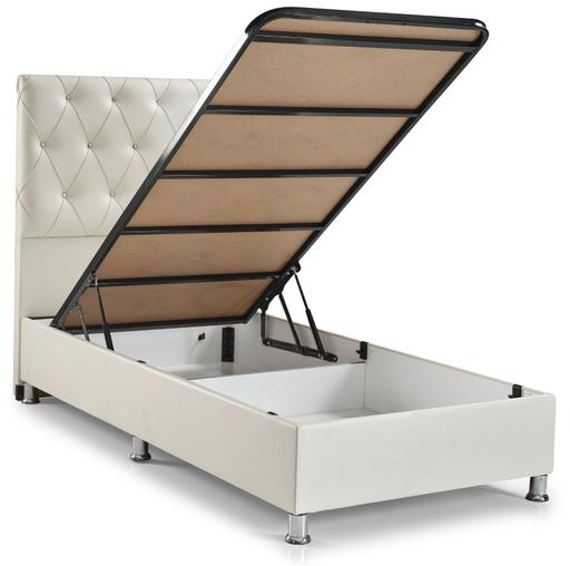 Buy & Sell St Johns South East London - Photos for SINGLE OTOMAN TURKISH LEATHER BEDS