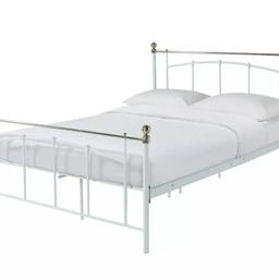🔹️Habitat Yani Kingsize Bed Frame-white

🔹️New

🔹️Size W158, L209, H105cm

🔹️Height to top of siderail 30cm

🔹️26cm clearance between floor and underside of bed.

🔹️Total maximum user weight 220kg