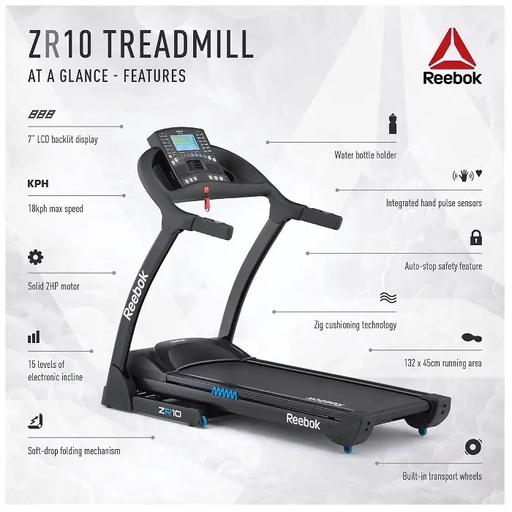 Buy & Sell West Midlands Coventry - Photos for Reebok ZR10 Folding Electric Treadmill