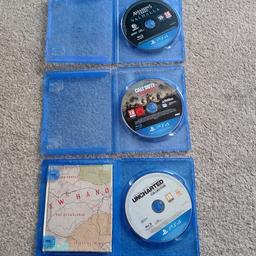 5 PS4 games:
FIFA 21
Destiny 2
Uncharted the Nathan drake collection
Call of duty vanguard
Assassin's creed Valhalla.

Good condition. all the games work perfectly fine. graphics of the games are good. urgent sell