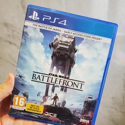 ps4 game available 
battlefront fully working order

used but good condition 
Collection only kimberworth s61 2lt 
Or u can post but only though vinted name to follow is tunstill