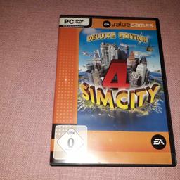 Verkaufe PC Spiel Sim City 4 Deluxe Edition in sehr gutem Zustand.