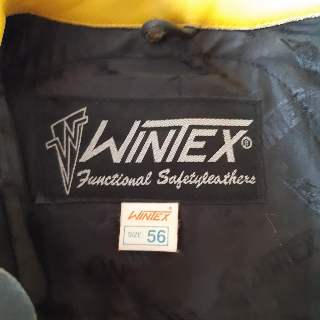 Unfallfreie Lederkombi der Marke Wintex in Größe 56
Wenig gebraucht! Guter Zustand