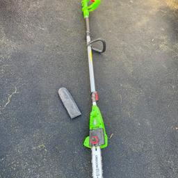 Florabest chain saw cutter for high hedges or trimming trees