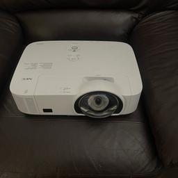 Fully working NEC NP-M260XSG projector, no remote, does have power cable and HDMI lead.
