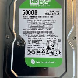 Ich biete hier von Western Digital eine gebrauchte 500GB Green Festplatte mit 3,5 Zoll an.
Die Festplatte funktioniert ohne Probleme.

Versand
DHL als Paket für 5,49€.
