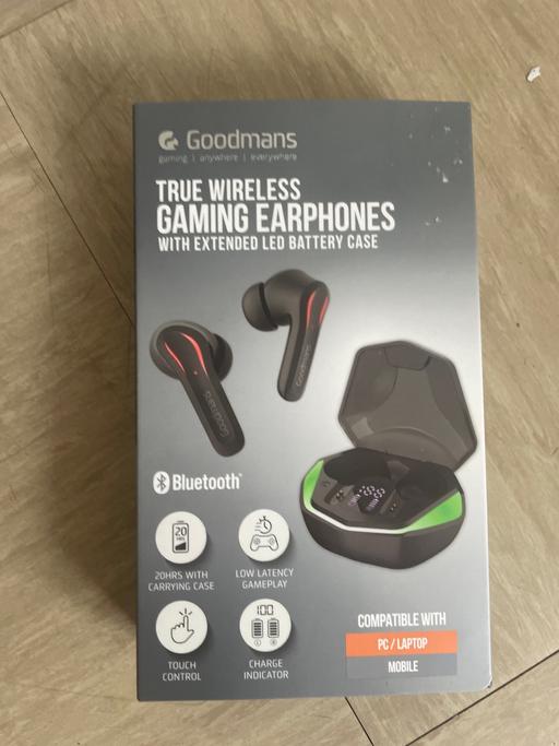 Buy & Sell West Midlands Birmingham - Photos for GOODMANS WIRELESS GAMING EARPHONES