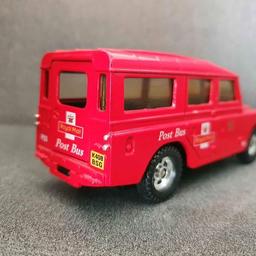 Corgi Collection Land-rover Royal Mail Post Bus (1996)
Model: Excellent condition 
Box: Good condition 
Please look at photos carefully as they form part of description 
+ P&P If needed