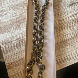 Hi selling 9ct gold bulky belcher chain 107g like new & it’s solid not like other chains what’s like hollow 26” in length £3000ono
