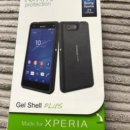 Roxfit gel shell plus phone case for Sony Xperia Z3 compact for sale. Box is a little dented in due to being in a cupboard. Case has never been used