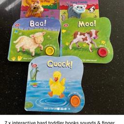 Good condition.
Some have sounds, others finger puppets