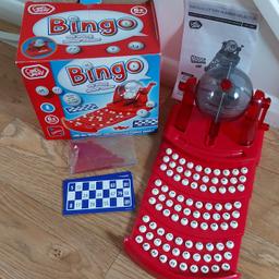 Chad Valley Bingo game and lottery number selector.  All pieces counted and present. Box in good condition too.