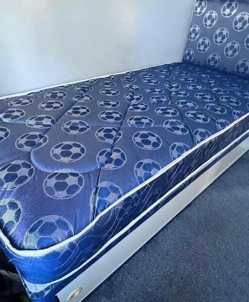 Buy & Sell South Yorkshire Rotherham - Photos for Single blue football divan slide storage set