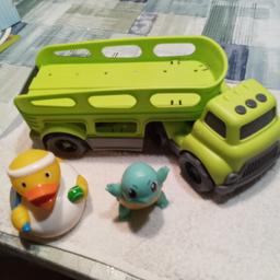 Lastauto ,Badeente , Kl.Schildkröte , ohne Ecken und Kanten, für Kleinkinder