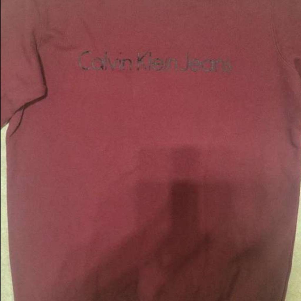 Calvin Klein Sweatshirt Rot in L