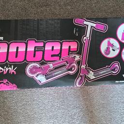 pink scooter new unused  6+
new never used
